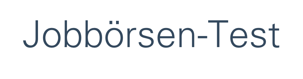 Jobbörsen Test Logo